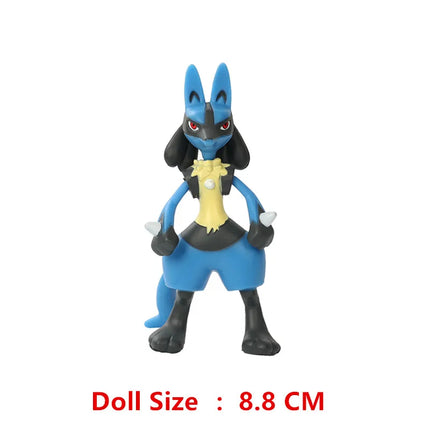 4-13Cm Pokemon Anime Figure Charizard Mewtwo Pikachu  Mew Psyduck Collection Pokemon Action Toys Model Birthday Gifts