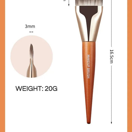 Hot Sale Flat Head Makeup Brush GECOMO Foundation Brush Quickly Apply Foundation Makeup