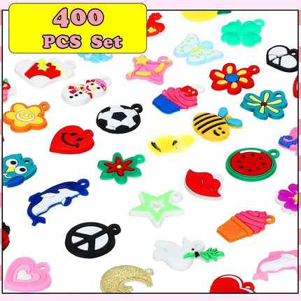 Loom Band Charms Silicone DIY / Charms Bracelet Silicone DIY