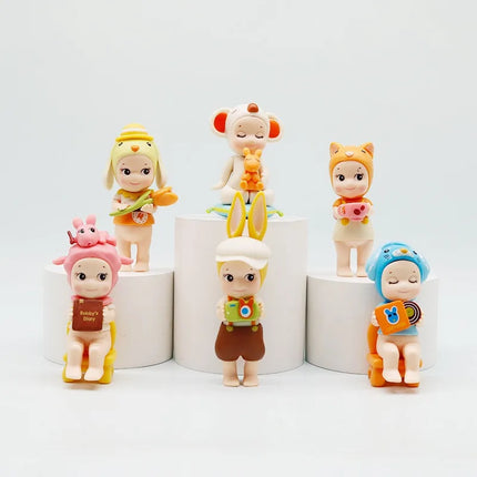 Sony Angels "Enjoy the Moment" Series Mini Doll Blind Box - Cute Doll Desktop Ornament Model Collectible Car Decoration Doll