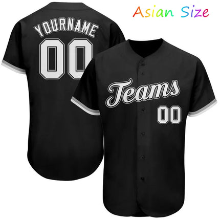 Polyester Quick Drying Baseball Jersey Button Down Sports Tee Uniform Custom Name Number Team Name Baseball Training Sports Tops
