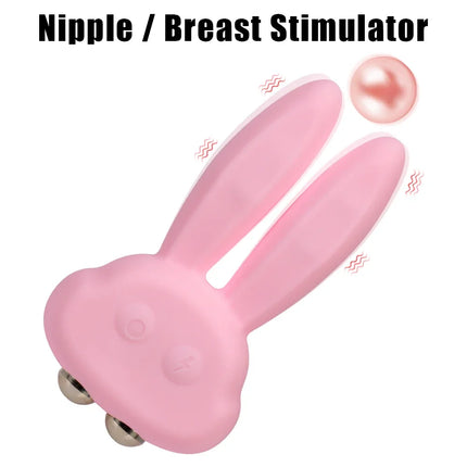 Normal/ Electric Shock Rabbit Vibrators For Women Nipple Clamps Clitoris Stimulator Anal Plug Female Masturbator Sex Toys Adults