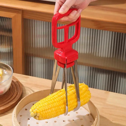 Stainless Steel Hot Dish Clamp Pot Gripper Heat Resistant Bowl Holder for Safe Plate Handling