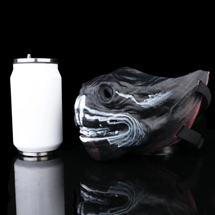 SHAZ Wolf Horse Mouth Mask Silicone Bdsm Mask Hentai Sex toy for adults Party Dress Up Masquerade Halloween Costume Cosplay Prop