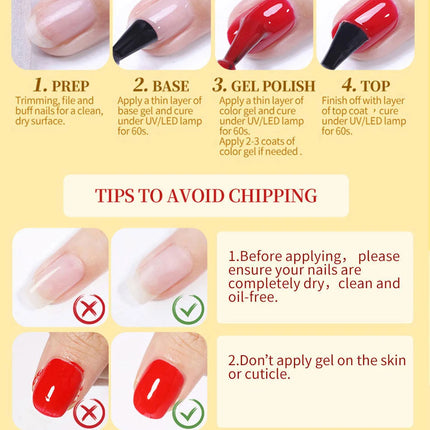 BORN PRETTY Super Top Coat and Base Gel Nail Polish for Gel Polish Semi-permanent Varnish Rubber Top Coat 10ml Nail Supplies