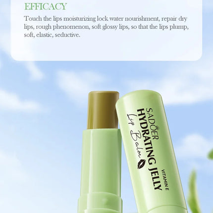SADOER Fresh Fruit Lip Balm Moisturizing Anti Cracking Repair Nourishing Hydrating Lipstick Beauty Skin Care