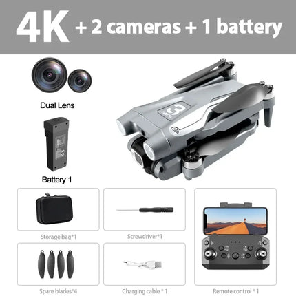 Lenovo Z908 Pro max Drone 4K Professional HD Dual Camera Dron Brushless Motor 5G WIFI FPV RC Quadcopter Helicopter Toys
