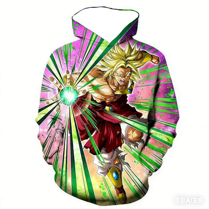 Dragon Ball 3d Printed Hooded Sweatshirt Autumn Clothing For Kids Adults Same Style 2025 Cartoon Anime Clothing And Hoodies Tops