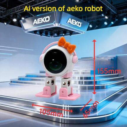 AI AEKO With camera Robot ESP32-S3 Main Control 1.54inches Screen Intelligent Interactive Robot Voiceprint Recognition Companion