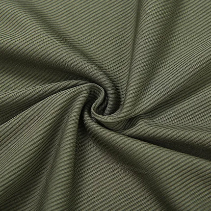 Green Thread Casual Tank Tops Woman Low-Neck Cross Strap Sleeveless Backless Crop Top Hot Girls High Street Classic Slim Fit Top