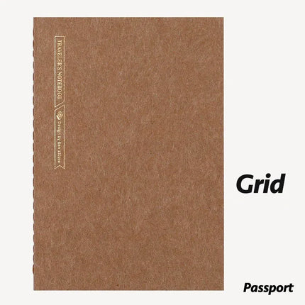Fromthenon Traveler's Notebook Standard Passport Replacement Inner Page Travel Planner Journal Notebook Refill Supplies