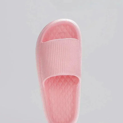 Women's Thick Platform Cloud Slippers EVA Soft Sole Pillow Slides Summer Beach Flip Flops Women Non Slip Bathroom Home Slippers