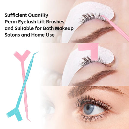 10/30/50PCS  Y Shape Eyelash Makeup Brushes Eyelash Extension Supplies Lash Accessories Reuseable Plastic Eyelash Perming Brush