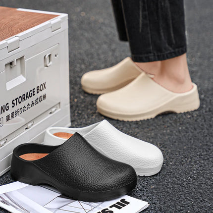 Summer Waterproof Light Comfortable Chef Shoes Suitable for Hotel Restaurants Hospital Kitchen Safety Shoes Non-slip Sandals