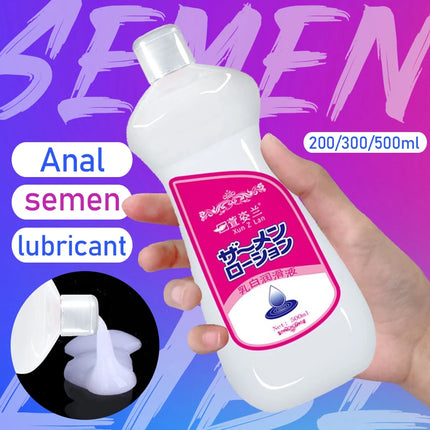 Japan Adult Sex Semen Lube Anal Vagina Water Based Sperm Lubricant Intimate Penis Gel Cream Sex Games Shop For Couple Products