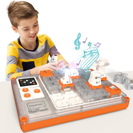 Educational Science Experiment Puzzle Thinking Toy Circuit Maze Physics Building Block Assembly Technology Teaching Tool Toy