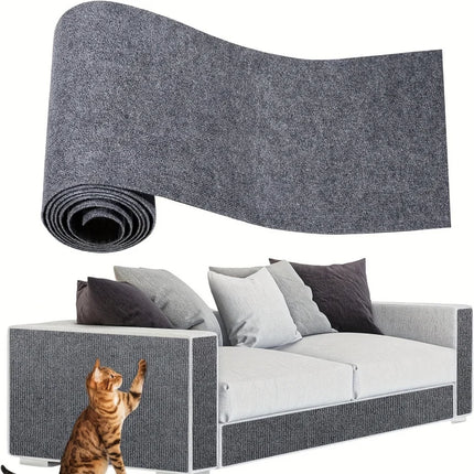 Trimable Cat Furniture Protector，Equipped with self-adhesive scratch pads，Protect the Sofa、Door and Cat Tree Stand Safe from Cla