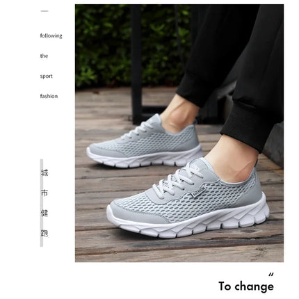 YRZL Tennis Shoes for Men Lightweight Sneakers High Quality Breathable Outdoor Athletic Jogging Sport Running Walking Man Shoes