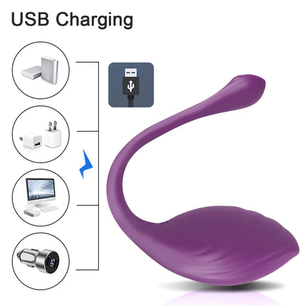 Remote Control Love Egg Vibrator for Women Powerful Vibrating G-Spot Clitoris Stimulator Vaginal Massager Sex Toys for Adults 18