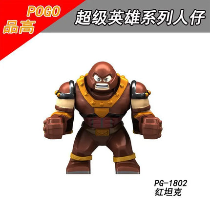 Building blocks, Marvel superheroes, assembled dolls, Spider Man, Iron Man, Venom, Shark, Deadpool, DIY gifts, children's toys