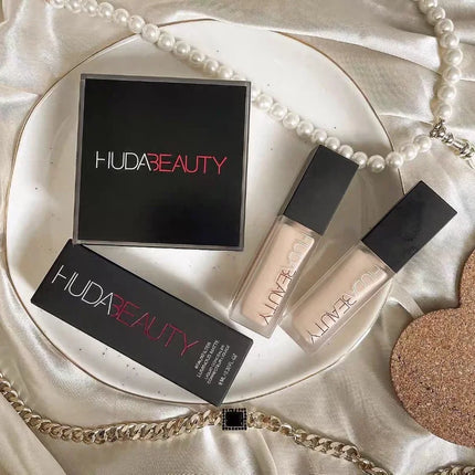 HUDA BEAUTY Faux Filter Luminous Matte Eye Concealer Moisturizing Long Lasting Lightweight Foundation Makeup Liquid Foundation