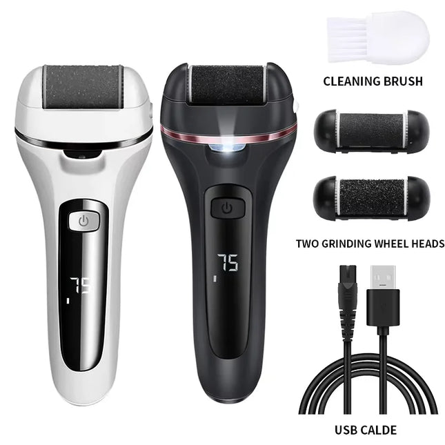 Electric Foot Callus Remover – Smooth, Rechargeable Pedicure Wand for Professional Home Foot Care