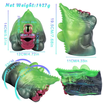 GEEBA Realistic Buttock Inverted Mold Silicone Fantasy Male Masturbator Medical-Grade Pocket Penis Stroker Onahole Adult Sex Toy