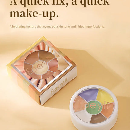 Multifunction Concealer Palette Matte Contour Concealer With Brush Covering For Dark Circles Concealer Cream Makeup Cosmetics