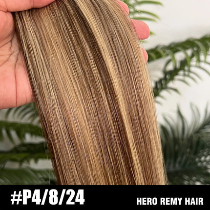 Genius Weft 100G/pc Real Remy Human hair Straight Invisible Chinese Hair Extensions Hair Bundles For Women Hair Weave 16-22 Inch