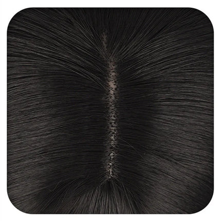 Cartoon Character Cosplay Hair Extensions Synthetic Wigs Natural Breathable Head Cover Black Long Straight Wig Hat for Women