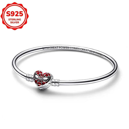 TOP 925 Sterling Silver Marvel Anime Avengers Lron Man Helmet Charms Fit Original Bracelet Womens Pendant Beads Jewelry Hot Gift