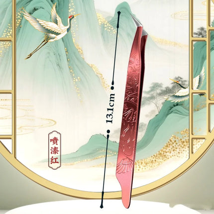 1PC  False Lashes Eyelashes Extension Tweezers 5 colors volume fans Pliers Nail Clips non-slip Professional Beauty make up Tools