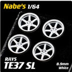 TE37SL 8.9mm white