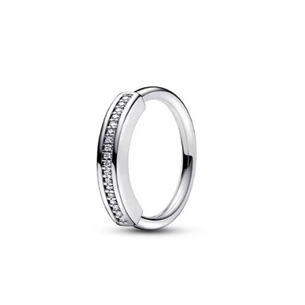 Hot Selling New 925 Silver,Heart-shaped,Snake Shaped,Snowflake Ring suitable for European Women' Holiday Gifts,Exquisite Jewelry