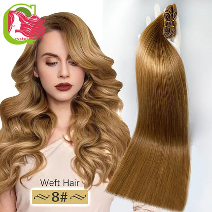Super Full Drawn Vietnam Weft Hair Highlight Color Human Hair Bundles bone Straight Hair Weave Mixed Color Piano Color Bundles