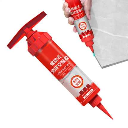 Fixed tiles adhesive Marble Floor Grout Repair Adhesive Selfsticking Heatresistant waterproof Adhesive Spiral Tile Drum Adhesive