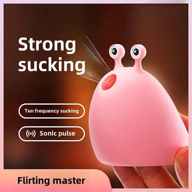 Female Sucking Bean Cute Flirting Masturbator Vagina Vibrator Oral Tongue Blowing Suction Clitoris Stimulator Vibrators Sex Toys