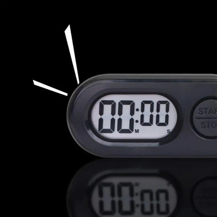 Electronic Clock Keychain stop watch ports Small Stop Timer Keychain LCD Screen Digital Clock Lightweight Countdown Accessories