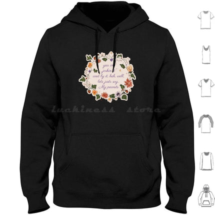 Lets Justr Say...my Peanits Hoodies Long Sleeve Funny Tweet Viral Tweet Straight Up Jorkin It Jorking It Peanits Flower