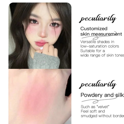 Sweet Orange Blusher Makeup Blush Mashed Potato Latte Nude Cheek Color Face Contour Brighten Lasting Rich Color Rouge Cosmetics