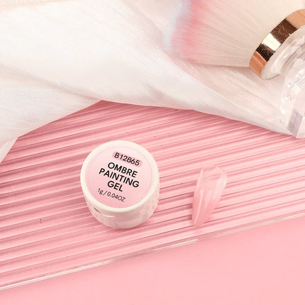 10-Color Cushion Gradient Painting Gel, UV/LED Blush Tap Gel, Nail Art Cushion Tap Gel Painting Tool