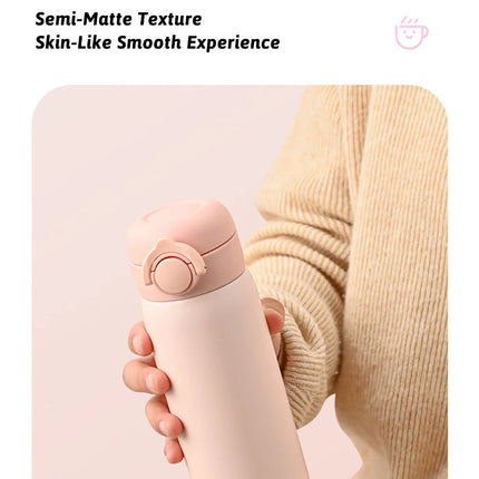 500ML Thermos Bottle Vacuum Flasks Tumbler 304 Stainless Steel Thermal Water Bottle Keep Hot And Cold Insulated Cup Drinkware