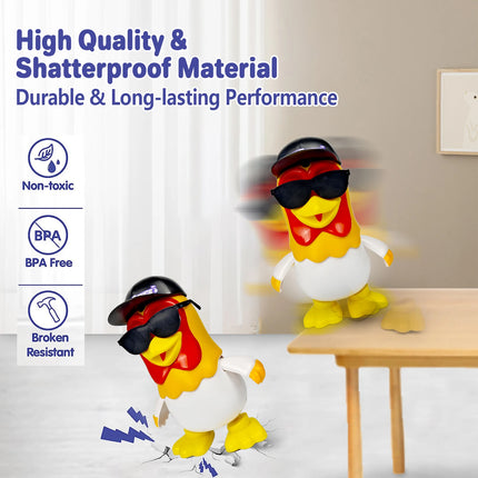 La Granja de Zenon Chicken Baby Toys Dancing Chicken Bartolito Children's toys Musical Penguin Toys Birthday Gifts