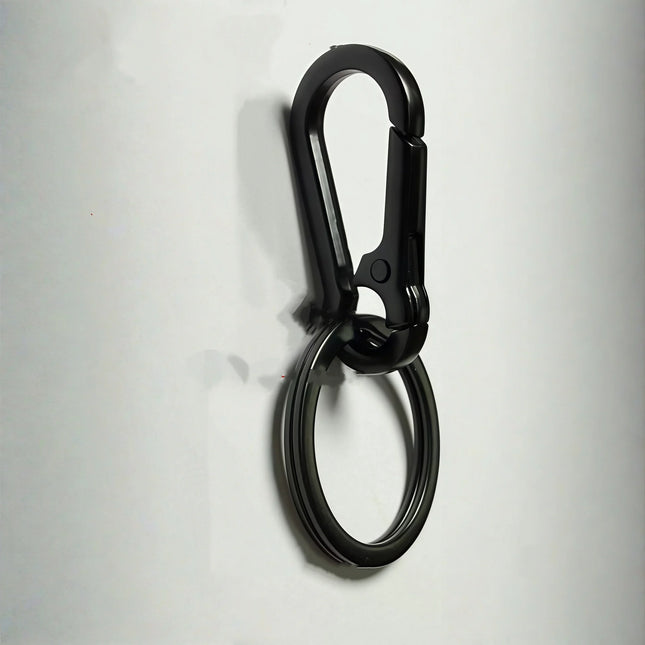6Pcs Metal Carabiner Clip Keychain Multi-Function Hook Key Ring Holder Organizer for Car Keys Daily Use