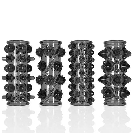Male Penis Enlargement Sleeve Silicone Cock Ring For Delayed Ejaculation And Enhanced Erection Adult Sexy Couples Sex Toys 18+