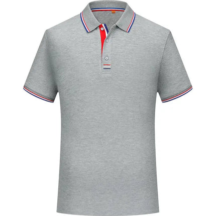 Polo Shirts Casual Solid Color New Summer Fashion Brand Men Hot Selling Clothing Breathable Lapel 8 Colors T-Shirt