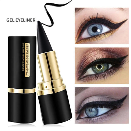 Waterproof Matte Eye liner Gel Fast Drying Smudge Proof Long Lasting Makeup Professional Eyeshadow Pen For Women Girls
