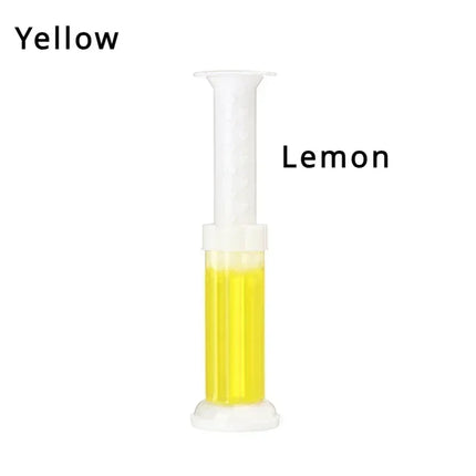 1PC Toilet Cleaner Gel Fresh Flower Toilet Gel Stamp Stops Limescale and Stains with Air Freshening Scent Deodorizing Clean