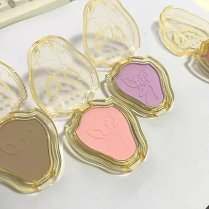 Mini Lasting Waterproof Face Blusher Face Contouring Soft Cheek Rouge Female Makeup Brighten Face Matte Natural Blush Palette
