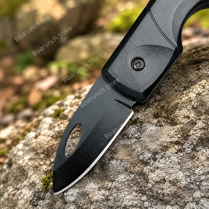 Portable Folding Keychain Knife, Bottle Opener, Stainless Steel. Outdoor EDC Pocket Knife. Multi-functional Camping Knife.